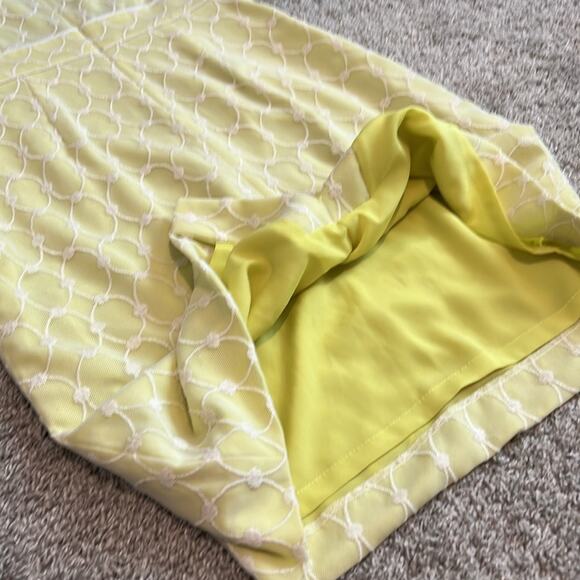 NWT $169 Antonio Melani Alexa Dress Garden lace 2 XS Yellow wedding cocktail NEW - Picture 15 of 16